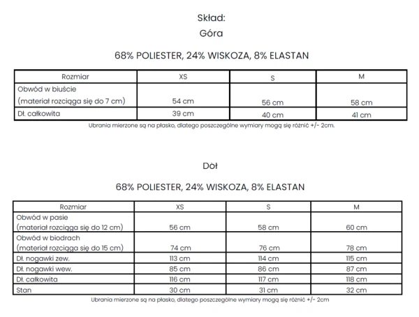 Komplet damski OLAVOGA MOSS - maWer Fashion