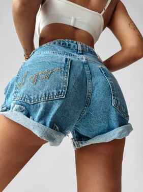 Spodenki damskie OLAVOGA DAPPER niebieskie