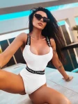 Kostium kąpielowy OLAVOGA SUNFLOWER ecru -   maWer Fashion