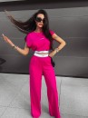 Komplet damski OLAVOGA CECILE amarantowy  -  maWer Fashion