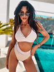 Kostium kąpielowy OLAVOGA SAND beżowy  -  maWer Fashion