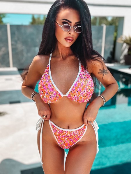 Kostium kąpielowy OLAVOGA SUNDANCE pomarańcz  - maWer Fashion