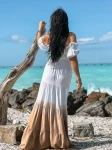 Sukienka maxi z efektem ombre ZOCCO - maWer fashion