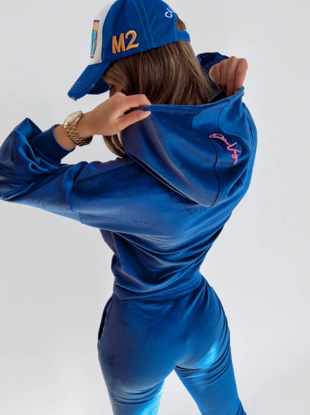 Komplet damski OLAVOGA GRAND ciemny niebieski - maWer Fashion