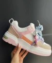 Buty sneakersy damskie z ozdobnym wiązaniem 7565