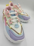 Buty sneakersy damskie z biżuteryjnym sznurkiem 7580