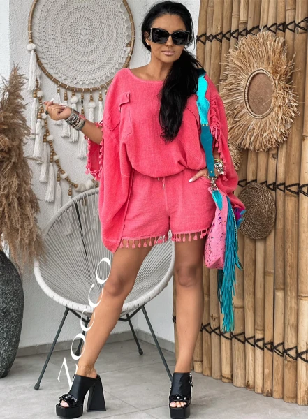 Komplet damski z regulowanym rękawem - maWer Fashion