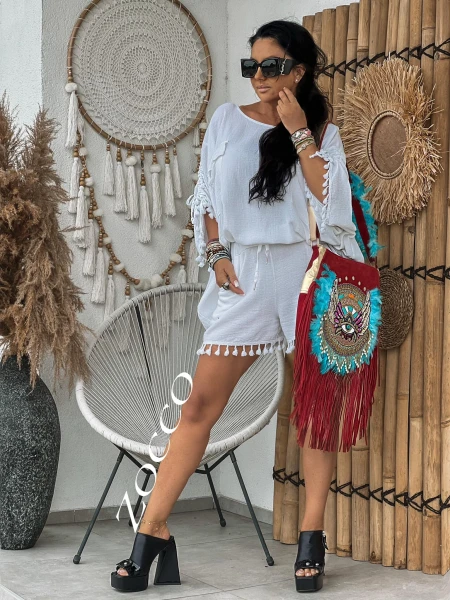 Komplet damski z regulowanym rękawem - maWer Fashion