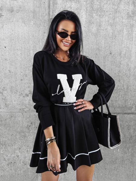 Sweter damski OLAVOGA VINDI czarny - maWer Fashion