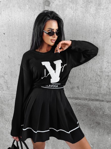 Sweter damski OLAVOGA VINDI czarny - maWer Fashion
