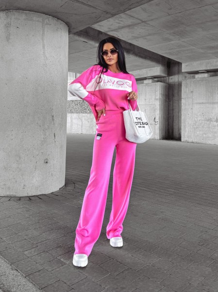 Komplet damski OLAVOGA LUXFORM pudrowy róż - maWer Fashion