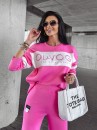 Komplet damski OLAVOGA LUXFORM pudrowy róż - maWer Fashion