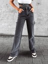 Spodnie damskie OLAVOGA DEIVEN ciemny szary - maWer Fashion