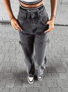 Spodnie damskie OLAVOGA DEIVEN ciemny szary - maWer Fashion