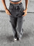 Spodnie damskie OLAVOGA DEIVEN ciemny szary - maWer Fashion