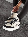 Buty damskie sneakersy OLAVOGA CARMINE czarny - ecru - maWer Fashion