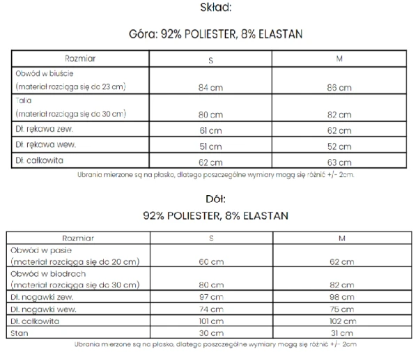 Welurowy komplet damski OLAVOGA SOULMATE - maWer Fashion
