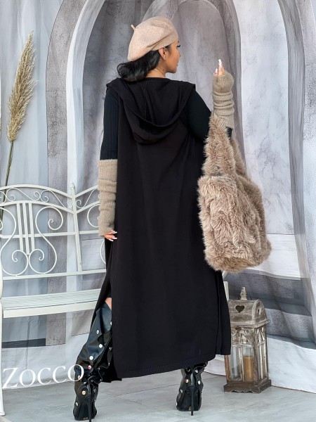 Komplet damski bliźniak ZOCCO czarny - maWer Fashion