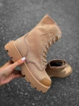 Buty damskie workery OLAVOGA PASSION camel - maWer Fashion