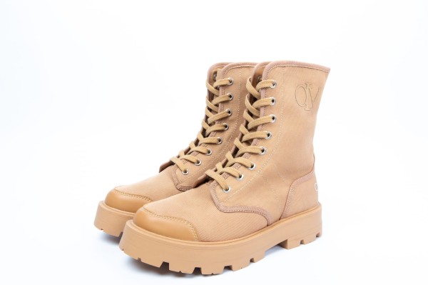 Buty damskie workery OLAVOGA PASSION camel - maWer Fashion