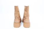 Buty damskie workery OLAVOGA PASSION camel - maWer Fashion