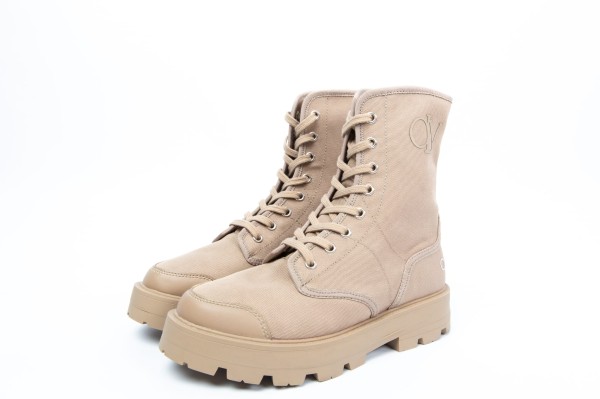 Buty damskie workery OLAVOGA PASSION beż - maWer Fashion