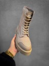 Buty damskie workery OLAVOGA PASSION beż - maWer Fashion