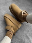 Buty damskie śniegowce OLAVOGA MISTIC beż - maWer Fashion
