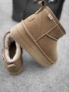 Buty damskie śniegowce OLAVOGA MISTIC beż - maWer Fashion