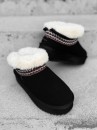 Buty damskie śniegowce OLAVOGA BAILA czarne - maWer Fashion
