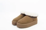 Buty damskie śniegowce OLAVOGA BAILA camel - mawershop