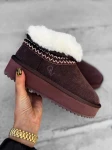 Buty damskie śniegowce OLAVOGA BAILA brąz - mawershop
