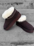 Buty damskie śniegowce OLAVOGA BAILA brąz - mawershop
