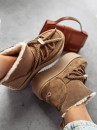 Buty damskie śniegowce OLAVOGA GRANDA beż - mawershop