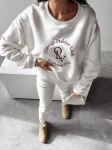 Komplet damski OLAVOGA DOWNTOWN ecru - maWer Fashion
