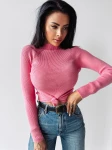 Sweter damski OLAVOGA KRISTIN różowy - maWer Fashion