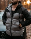 Kurtka męska OLAVOGA OLIVER grafit - maWer Fashion