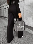 Spodnie damskie OLAVOGA HOLLY czarne - maWer Fashion
