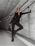 Kombinezon damski OLAVOGA MILLS czarny - maWer Fashion
