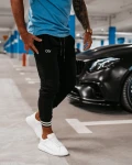 Spodnie męskie OLAVOGA EXTREME czarne - maWer Fashion