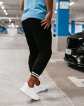 Spodnie męskie OLAVOGA EXTREME czarne - maWer Fashion