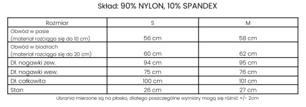 Legginsy damskie OLAVOGA REGI 2025 ecru - maWer Fashion