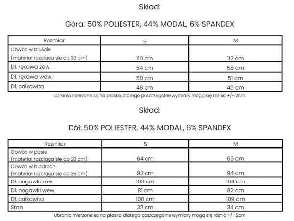 Komplet damski OLAVOGA BRANCH 2025 cream - maWer Fashion