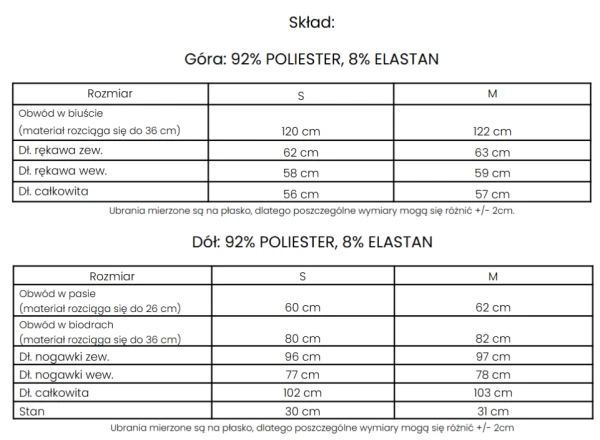 Komplet damski OLAVOGA LAGOS 2025 beż - maWer Fashion
