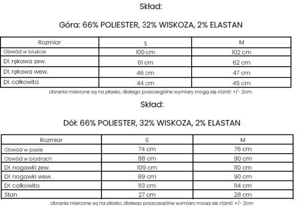 Komplet damski OLAVOGA MOHITO 2025 beżowy - maWer Fashion