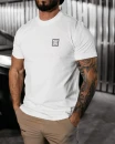 T-shirt męski OLAVOGA STONE 2025 ecru – maWer Fashion