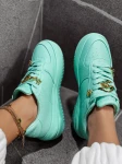 Buty damskie OLAVOGA HEELY 2025 mięta - maWer Fashion