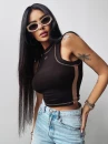 Top damski OLAVOGA LYON 2025 czarny - maWer Fashion