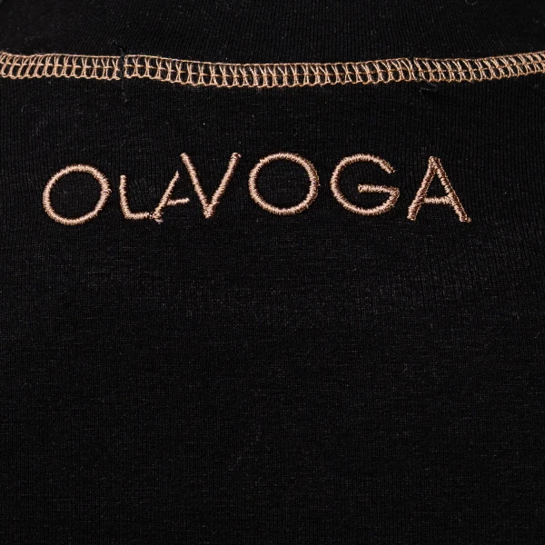 Top damski OLAVOGA LYON 2025 czarny - maWer Fashion