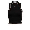Top damski OLAVOGA LYON 2025 czarny - maWer Fashion